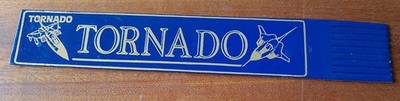RAF Tornado Fighter  ️ Blau Vintage Leder Lesezeichen VINTAGE!! B108