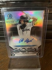 Joe Mack 2021 Bowman Chrome Class Of 2021 Auto /250 Rookie