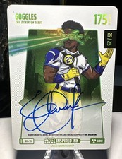 GOGGLES Eric Dickerson Debut Inspired Ink Bo Jackson Battle Arena GLOW #25/25