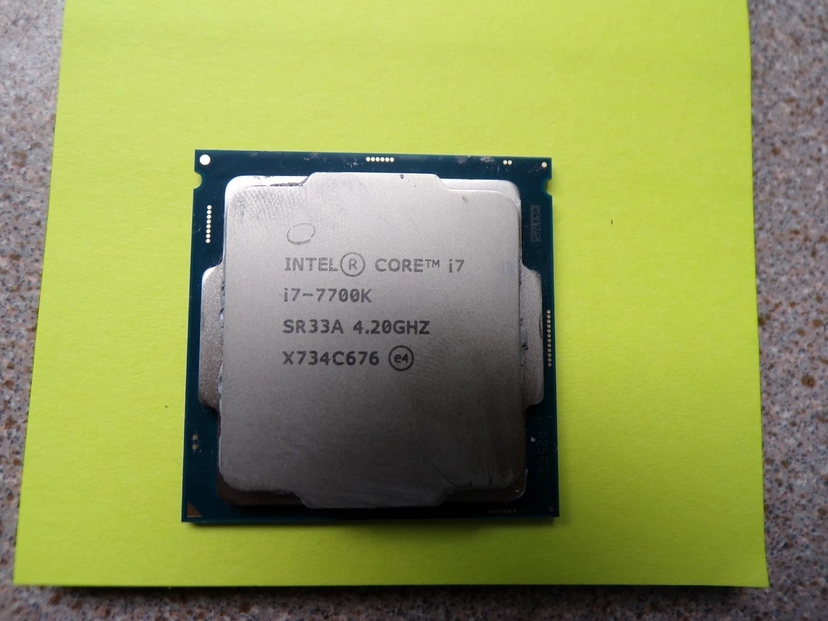Intel Core i7-7700K 7th Gen Computer CPUs/Processors for sale - eBay