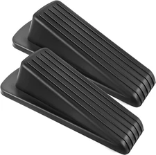 Door Stoppers for Bottom of Door on Floor, Premium Rubber Door Stopper Wedge, Fl