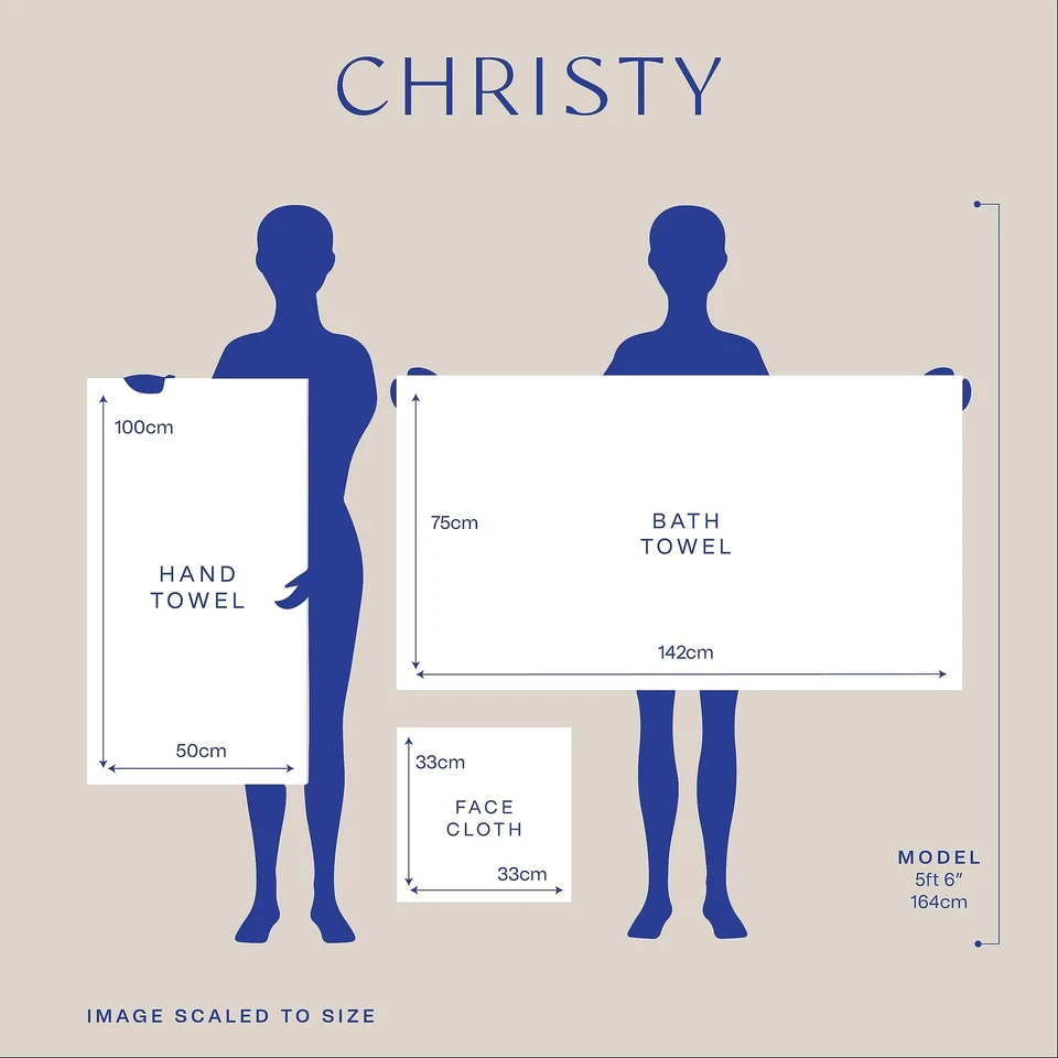 Juego de toallas Renaissance 6 piezas | Gris ceniza | 100% algodón egipcio | Lujoso... Foto 4 de 4