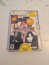 Soul Calibur 2 Microsoft Xbox, 2003 CIB Complete In Good Condition