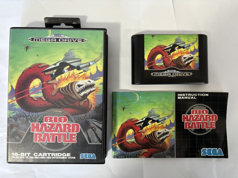sega megadrive game. Bio Hazard Battle