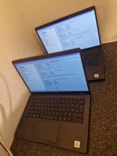 x2 Dell Latitude 7410 Laptop Intel Core i5 10th Gen 8GB RAM. For parts Ref:PfX