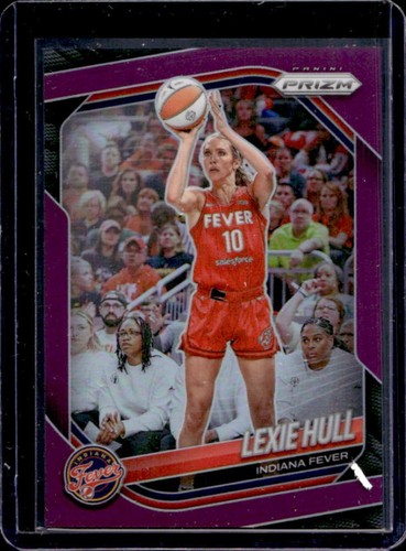 2025 Panini WNBA Prizm Lexie Hull Purple #/149 Fever
