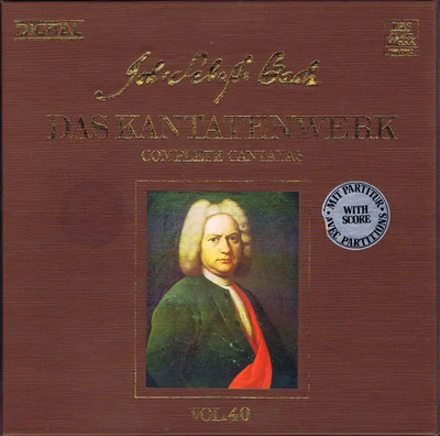 2xLP J. S. Bach Das Kantatenwerk · Complete Cantatas | BWV 170-174 | Vol. 40