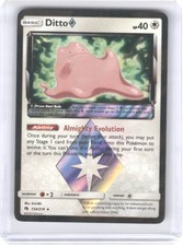 Ditto Prism Star Holofoil Prism Rare SM - Lost Thunder 154/214 NM on eBay