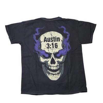 WWE Legends Stone Cold Steve Austin 3:16 Skull Men's Size 2XL