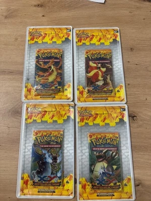 4 boosters pokemon espagnol xy destellos de fuego de 2014 - Photo 1/2