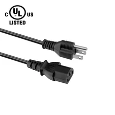 6ft UL AC Power Cord for MERACH 3D MR-2469 4D MR-2489 Exercise Vibration Plate