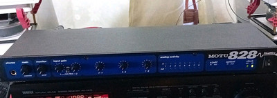 MOTU 828 ORIGINAL FIREWIRE AUDIO INTERFACE UNGETESTET VERKAUFT FÜR TEILE FUNKTIONIERT NICHT