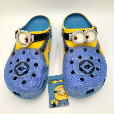 Crocs Despicable Me Minions Classic Clog Men's Size 13 209477-001 NWT