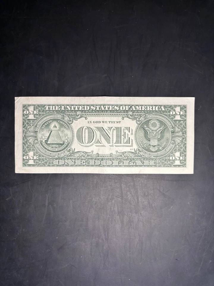 Fancy Dollar Bill Super Binary & 6 Of A Kind Note F00100010C Series 2021 FW - Image 2 of 2
