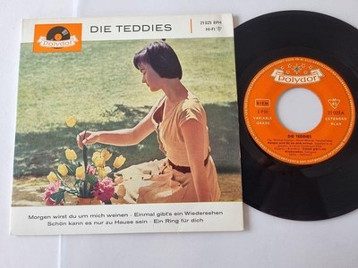 Die Teddies - Morgen wirst du um mich weinen 7'' Vinyl EP Germany