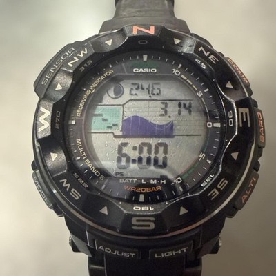 Casio Pro Trek PRW-2500 Tough Solar Multi-Band 6 20 Bar Digital Watch