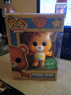 Funko Pop Care Bears 1123 Friend Bear Figure Walmart Exclusive NEXT DAY SHIPPING