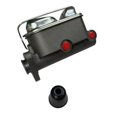 Dual Reservoir Brake Master Cylinder W Early Ford 3 Bolt Flange For Hot Rods