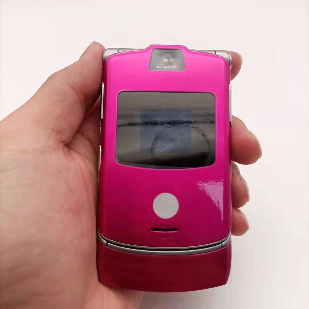Motorola RAZR V3 Pink Flowers - Téléphone portable basique