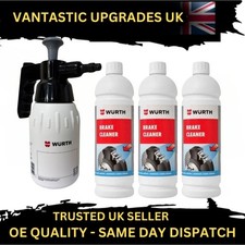 Brake Cleaner Solvent Wash Degreaser & Wurth Spray Bottle Adjustable Dispenser