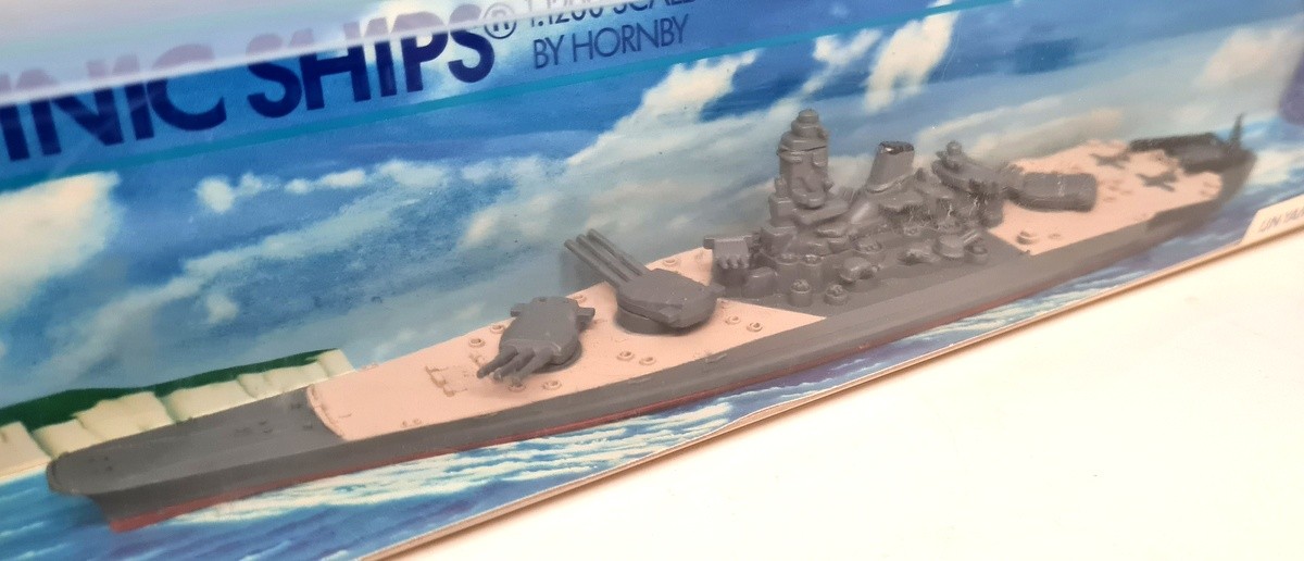 Minic Ships 1/1200 IJN Yamato 1941 M744 Miniature War Ship Boat Hornby