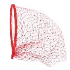 Fascinator Headband with Mesh Veil - Tea Party Accessories for Women - Birdcage