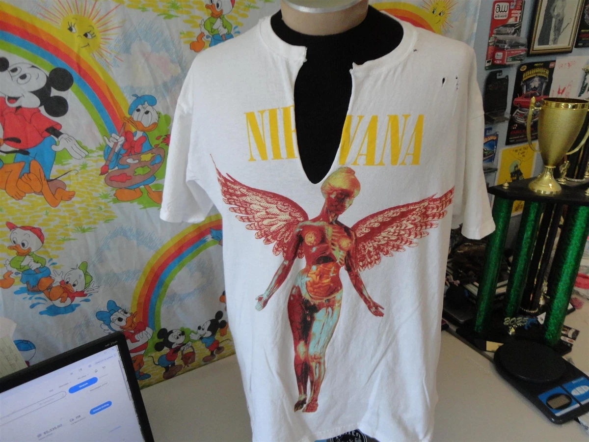 Nirvana In Utero In Men's Vintage T-Shirts for sale - eBay