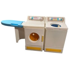 Vintage Little Tikes Washer  Dryer Laundry Center  Ironing Board