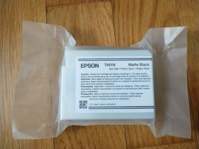 2024 Genuine Epson T46Y8 Matte Black Ink SureColor SC-P900 50ml Factory Sealed