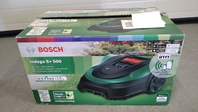Bosch Indego S+ 500 Roboter-Rasenmäher - neuwertig Grün/Schwarz (06008B0302)