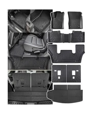 for Dodge Durango 2016-2025 6 Seats Floor Mats Cargo Liner All Weather Protec...