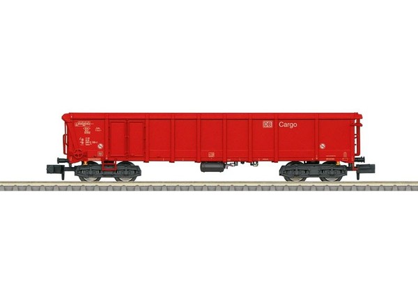 Trix 18415 Rolldachwagen Bauart Tamns 893 Der Db Cargo, Minitrix Spur N-image