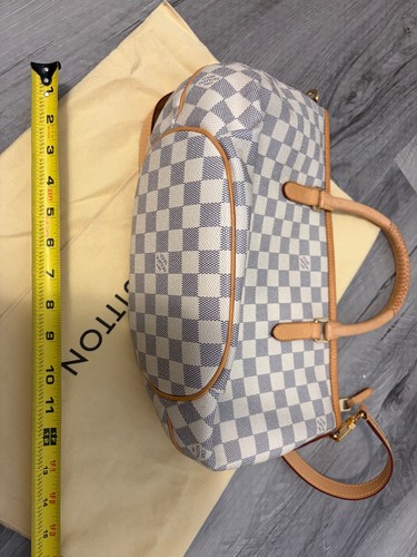 Louis Vuitton torba na ramię biała płótno - Zdjęcie 3 z 3