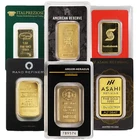 1 oz Gold Bar (Varied Condition, Any Mint, in Assay) Random Brand