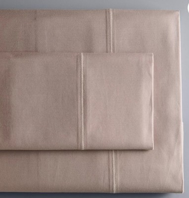 Simply Vera Wang KING 4 pc 600 TC Pima Sheet Set - SHADOW MAUVE - New