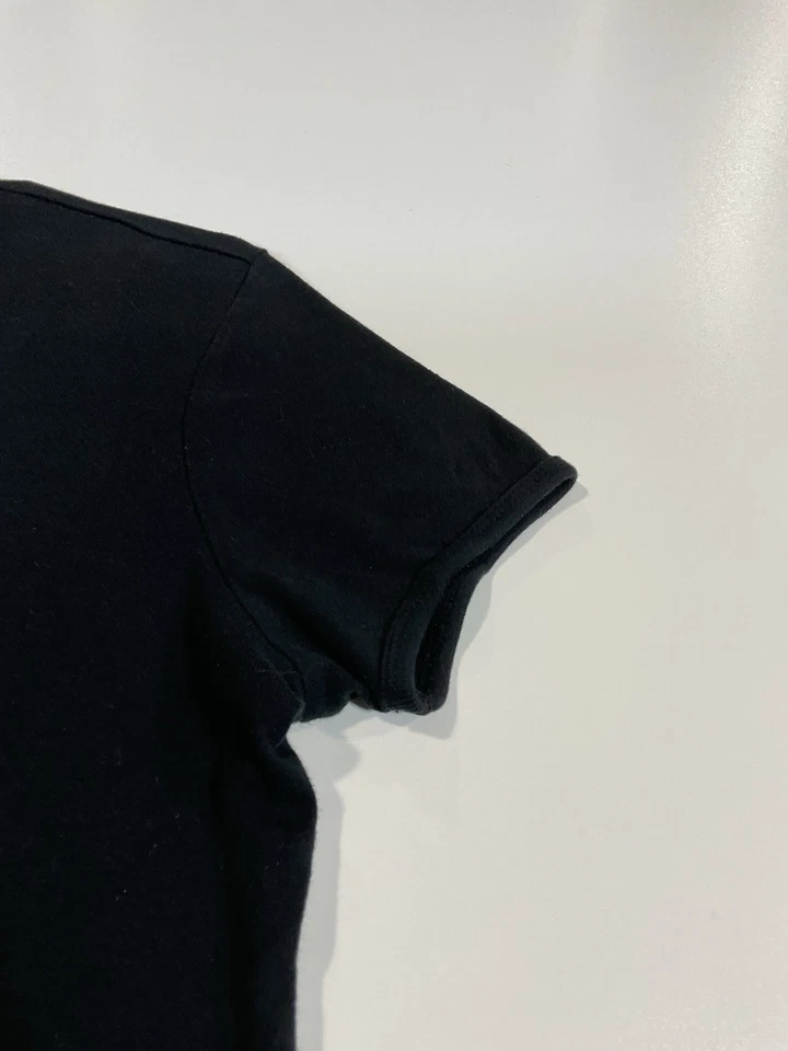 Vintage You Give Me Butterflies Baby Tee Sz L Glitter McBling Fairy 90s Y2K - Image 4 of 4