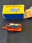 Vintage 1967 Lesney Matchbox #38 Honda Motorcycle & Trailer w/Original Box