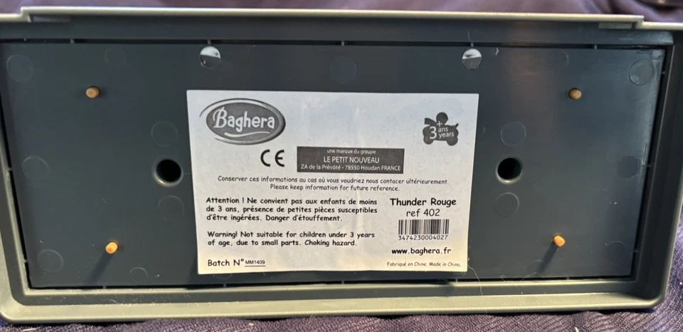 "Bugatti-esque" 1930s Art Deco Red Baghera Roadster High Quality Metal Toy Car - Image 2 of 4