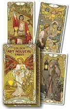 Golden Art Nouveau Tarot [Used Very Good Book] Boxed Set, Card, Illustrated