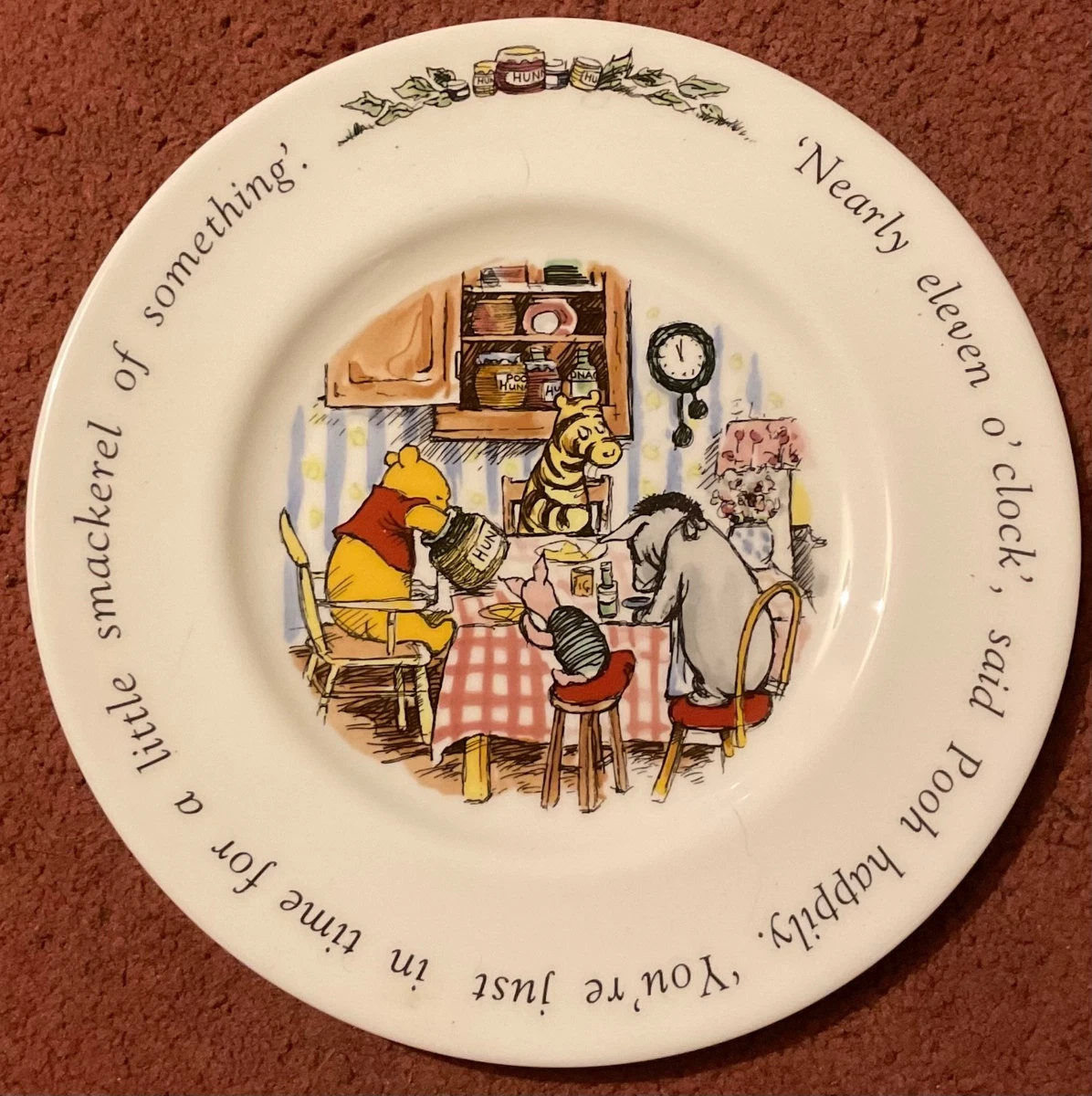 Winnie the Pooh Plates Mugs/Plates/Crockery Disneyana for sale
