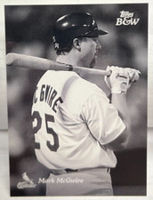 Mark McGwire 2023 Topps Black & White #25 SP - ST. LOUIS CARDINALS