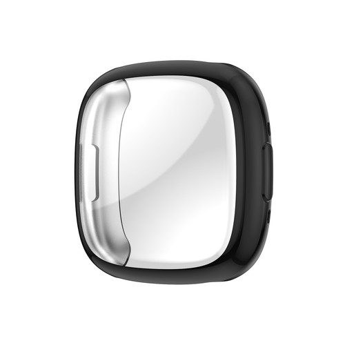 Etui ochronne na zegarek Shell TPU Plating Frame Cover do zegarka Fitbit Versa 4 - Zdjęcie 6 z 17