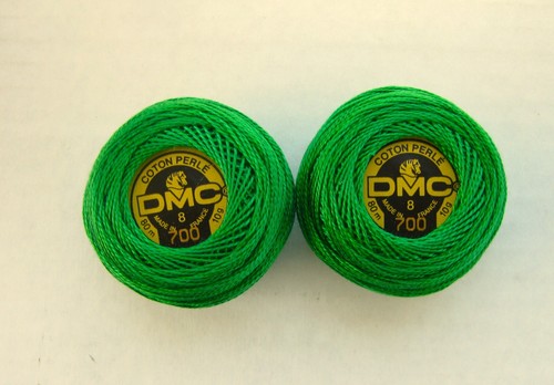 DMC Cotton Perle Thread Size 8 Needlepoint 10g France Lot of 2 - Picture 48 of 113