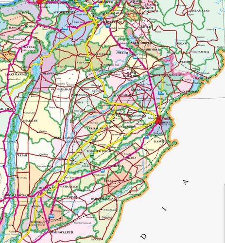 Official Administrative Map of Pakistan - 1:2,000,000 - 2020 - Picture 2 of 3