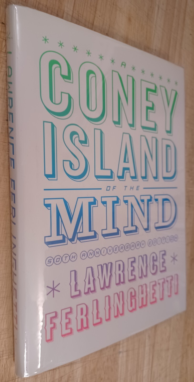 Lawrence Ferlinghetti, Coney Island of the Mind. New Unread 50th Ann w/CD.