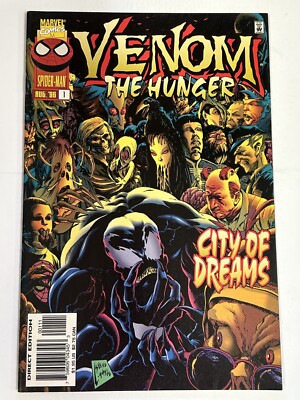VENOM THE HUNGER VOL 1 #1 NEAR MINT 1996 MARVEL COMICS b-367