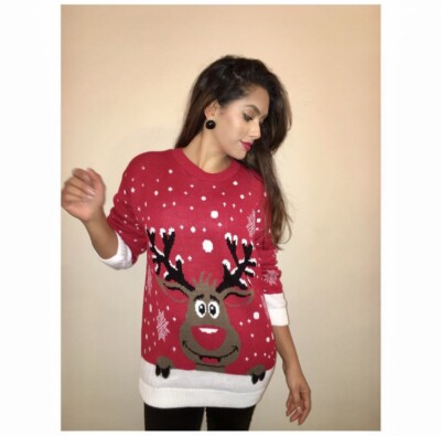 christmas jumper size small medium large
