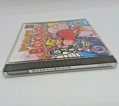 Dynamite Boxing PS1 Game with Manual PlayStation 1 Japan