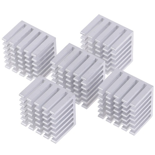 5Pcs 20x20x15mm Cooling Accessories DIY Heatsink CPU GPU Chip Aluminum Hea`h _yi - Afbeelding 9 van 12