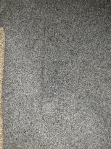Cole Haan Men's Wool Cashmere Button FrontCoat Gray men's medium - Picture 3 of 8
